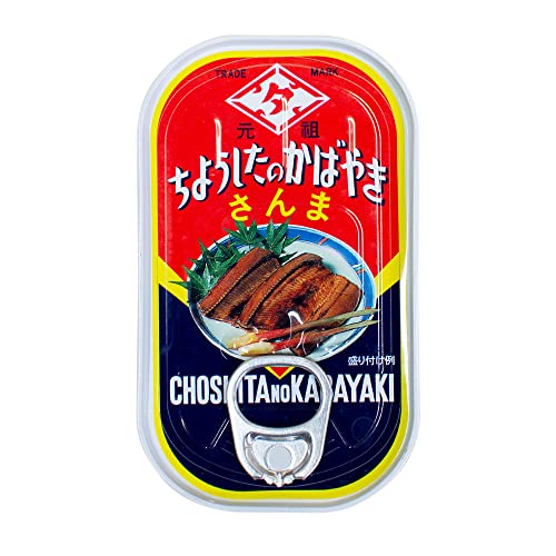 田原缶詰 さんま蒲焼(ちょうしブランド) EO缶 100g 6個