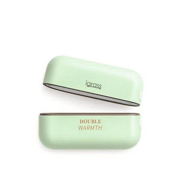 【igrass】磁吸可分離暖手器-青草綠