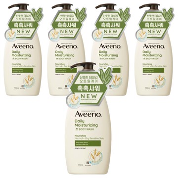 Aveeno 燕麥保濕沐浴露  532ml  5瓶