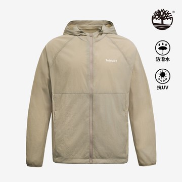 Timberland 中性米色涼感防曬外套|A5NHCDH5