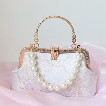 2025春款包包高級質感小眾手提式我的媽媽手提包配禮服旗袍國風包