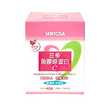 三多 魚膠原蛋白C(蔓越莓口味) 3g*28包/盒【德芳保健藥妝】