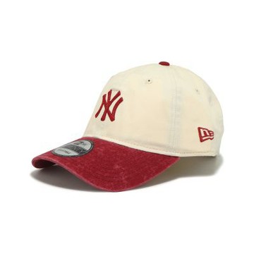 New Era 棒球帽 920 2 Tone Snow Wash 紐約洋基 石灰 英雄紅 水洗 NE60766690