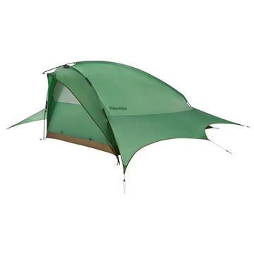 Naturehike 挪客 飛魚極輕量20D矽膠雙人帳篷  2人  綠色