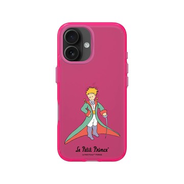 iPhone 16 Clear 粉漾桃 - Le Petit Prince 小王子 - 正氣凌然小王子