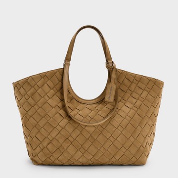 Ivette 麂皮托特包