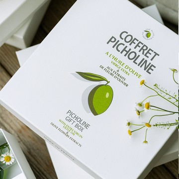 一顆橄欖 |畢修林洗沐皂方型禮盒三件組 法國原裝