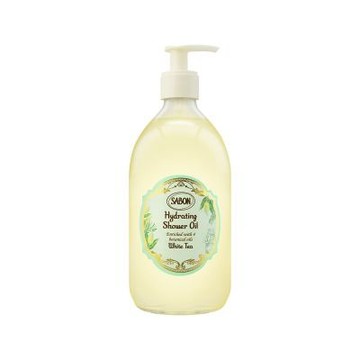 SABON 全新升級白茶輕潤沐浴油(500ml) 帶壓頭_國際航空版
