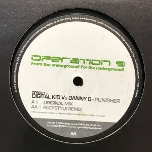 12inchレコード DIGITAL KID VS. DANNY B   PUNISHER