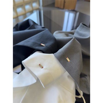 精致的凈版T.高密液氨萊卡棉絲滑高定質感圓領舒適男純色短袖T恤