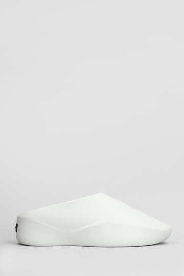 Fear of God Eva Runner Slipper-mule In Grey Rubber/plasic
