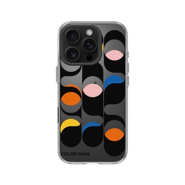 iPhone 16 Pro Clear Case（相機按鈕） 透明 - PosterLad - 色彩之雨