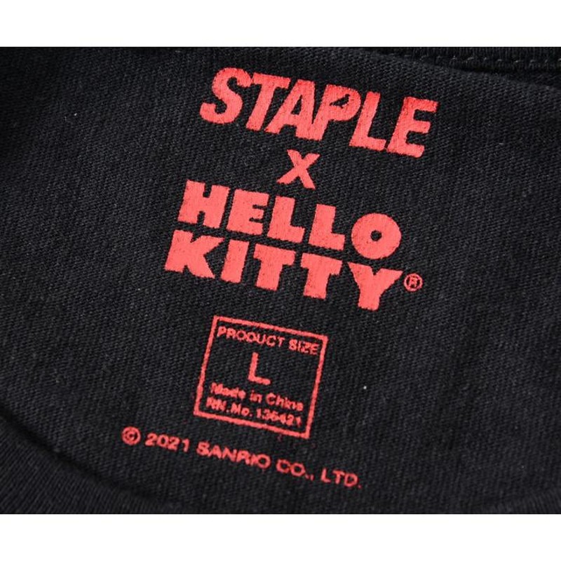 STAPLE ステイプル Tシャツ 半袖 HELLO KITTY ハローキティ コラボ