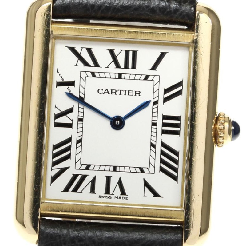 CARTIER/カルティエ タンクソロ SM たわい