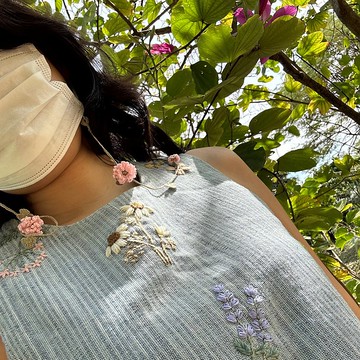 口罩鍊 Aster Mask Strap Chain and Sunglasses holder crochet