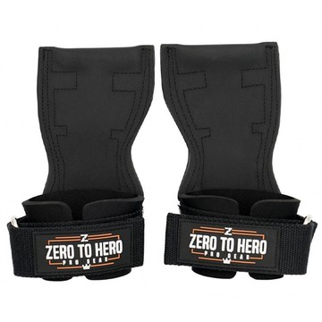 ZERO TO HERO 英雄專業健身握力帶  N/A  1組  黑色