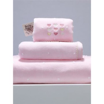 金號依詩家純棉三件套全棉方巾毛巾浴巾各一條成人柔軟吸水家用