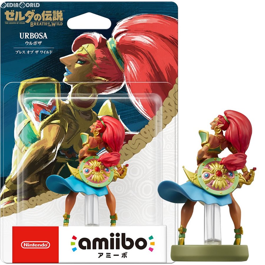 『新品即納』{ACC}{Switch}amiibo(アミーボ) ウルボザ【ブレス オブ 