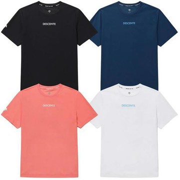 Descente 迪桑特 短袖上衣 男裝 女裝 黑/藍/粉/白 SR223ETS58-BLK0/NAV0/PINK/WHT0