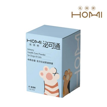 HOMI 泌可通 寵物泌尿道保健粉-30包/盒