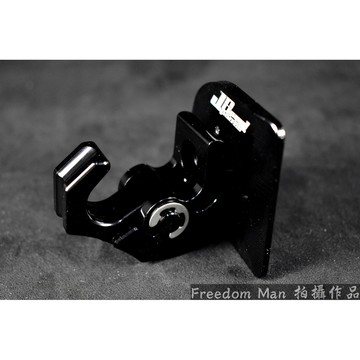 自由人 JS 黑色 CNC 可折式掛鉤+底座 可折掛勾 五代戰 四代戰 六代戰 CUXI RSZ FORCE