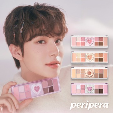 【peripera】10+1 眼影調色盤 色號 01-04
