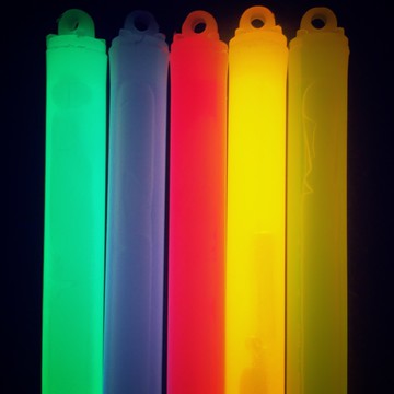 [冠岱]Emergency glow stick警急救難包級 15吋 K15C螢光棒 18*400  10入夾鏈包 台灣製造