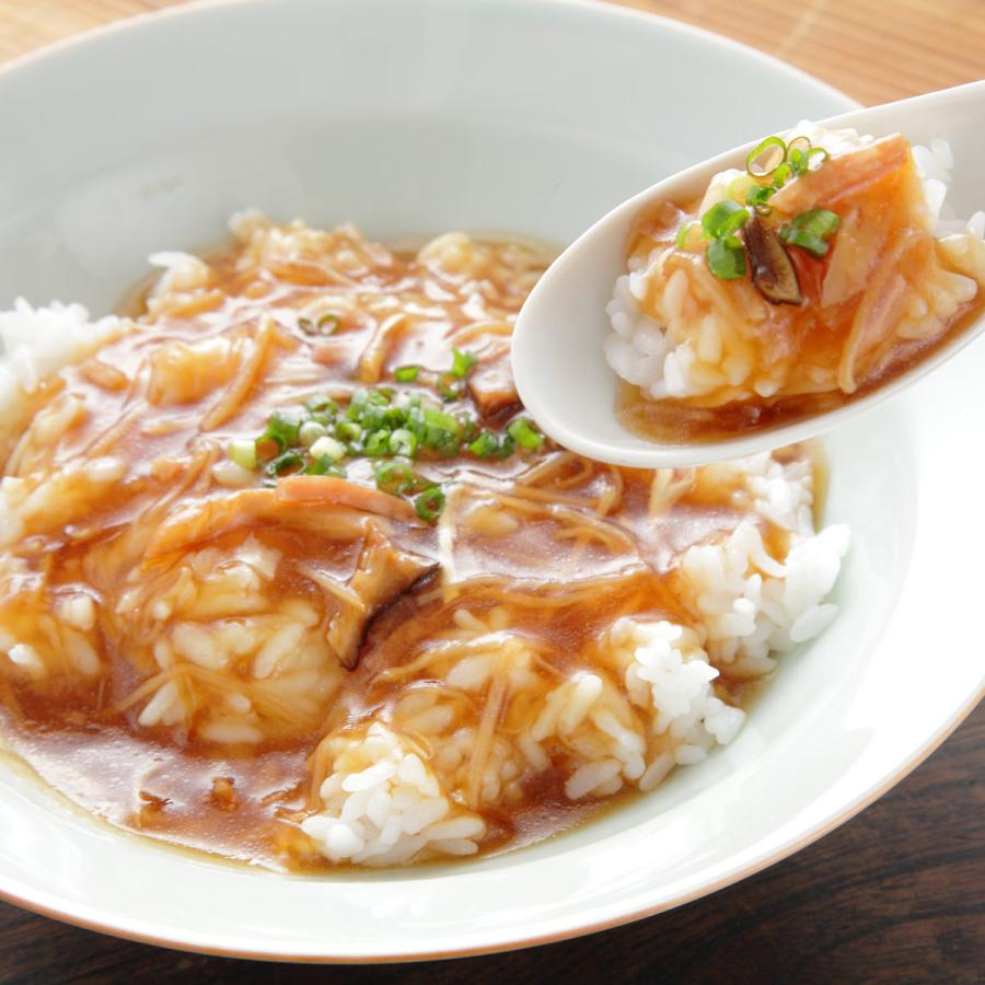 新宿光来 フカヒレ入り具だくさん丼 4袋セット 冷凍惣菜 中華 ふかひれ丼