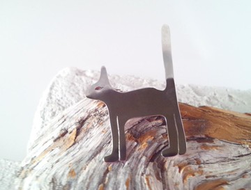 ☆ 銀貓 ☆ 胸針