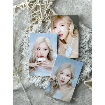 *韓國代購正版*BLACKPINK ROSE樸彩英最新代言小卡 官方小卡 一套三張 默認微瑕