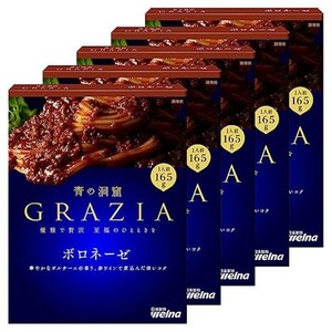 青の洞窟 GRAZIA ボロネーゼ 165G×5箱