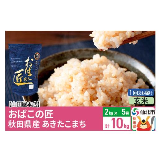 ふるさと納税 秋田県 仙北市 令和5年産 仙北市産 おばこの匠 10kg（2kg×5袋）秋田こまち