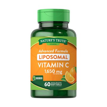 [Nature's Truth綠萃淨] 磷脂體維生素C軟膠囊 (60粒/瓶)-磷脂體維生素C軟膠囊