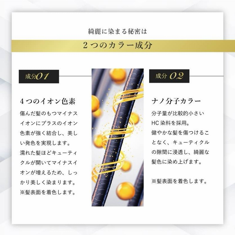 白髪隠し 生え際 部分染め 綺和美 スティック 白髪染め 簡単