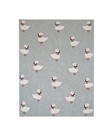 達克鴨-灰(織毯)