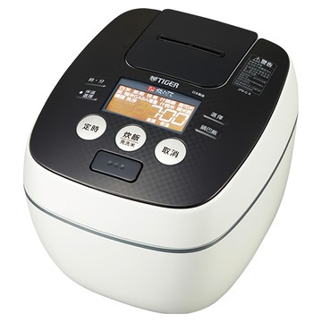 TIGER 虎牌 可變式雙重壓力IH炊飯電子鍋10人份 JPB-G18R 白色