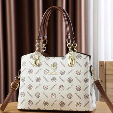 Jpqueen 幕光時刻字母單肩斜背手提女用包(2色可選)