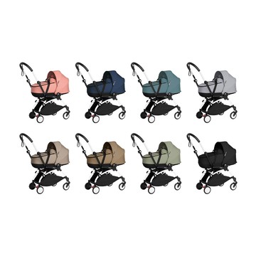 Stokke YOYO²  Bassinet 0+新生兒睡籃推車(含車架)-多款可選