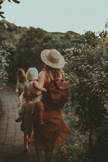 大號嬰兒尿布皮革尿布背包袋