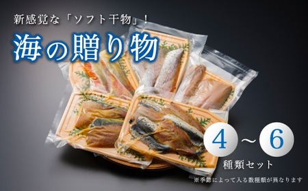 海の贈り物 干物 盛り合わせ 季節の干物 数種類 ４～６種類