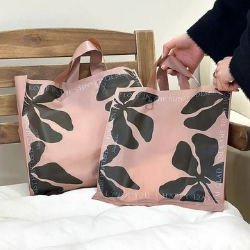 台灣出貨🎀服裝購物袋 磨砂購物袋 塑料袋 塑膠袋 手提塑膠袋 購物袋 服裝袋 服飾袋 禮品袋 袋子 服飾店 購物袋