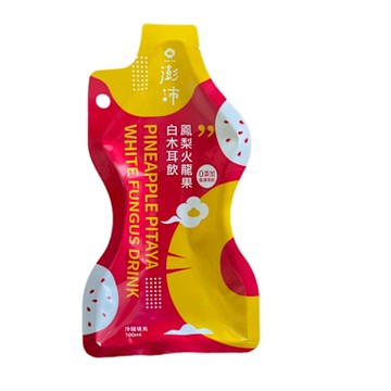 【澎沛古溜】白木耳鳳梨火龍果袋裝隨身包 (100CC)