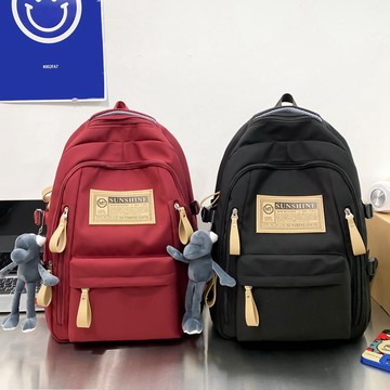 【台灣現貨】背包 後背包 雙肩包 學生減負背包 學生背包 男女通用 筆電包 大容量後背包 初中生 高中生背包