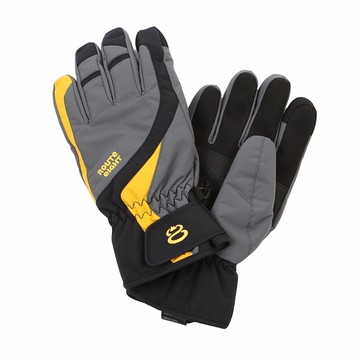 Route8八號公路 COURSYN PRIMALOFT(可觸控滑屏)防水保暖手套 石灰黃(RE913158-0255)(2280)