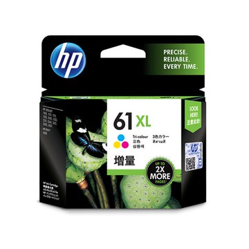 HP 高容量彩色原廠墨水匣 / 盒 CH564WA 61XL｜領券最高折$220