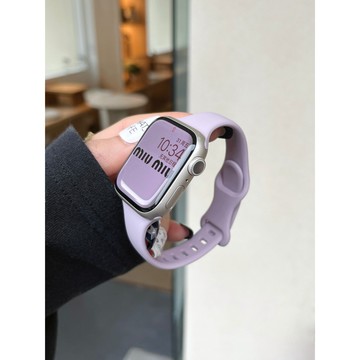 《台灣出貨》適用 APPLE WATCH 雙穿扣小蠻腰 硅膠錶帶 小蠻腰錶帶 S11 S10 SE 46mm 女士錶帶