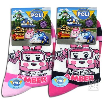 POLI 安寶童襪 條紋款 PL-S2106【DK大王】