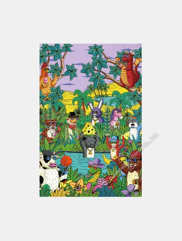十二生肖/1008片拼圖/Mulga