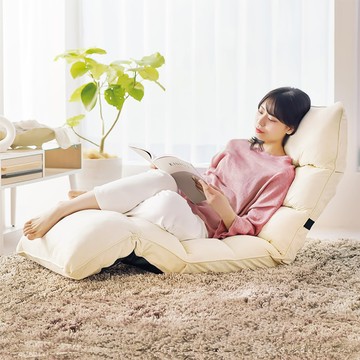 IRIS OHYAMA 多段式單人沙發躺椅 YCK-001 (沙發床/和室沙發/沙發椅/懶骨頭)