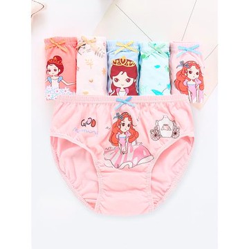 品牌出口韓國純棉不夾pp女童內褲
